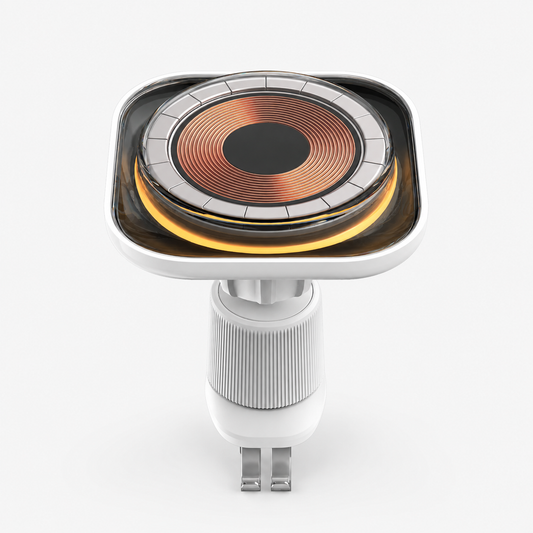 1-Charge Flow Magnetic Wireless Charging Car Mount 15W