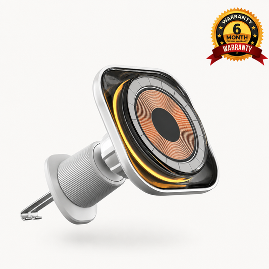1-Charge Flow Magnetic Wireless Charging Car Mount 15W
