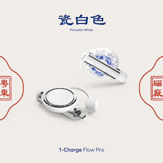 1-Charge Flow Pro Apple Watch Magnetic Fast Charger - Yuet Tung