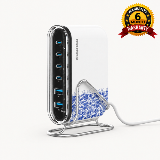 1-Charge Flow+ 6-Port GaN Charger 120W - Yuet Tung