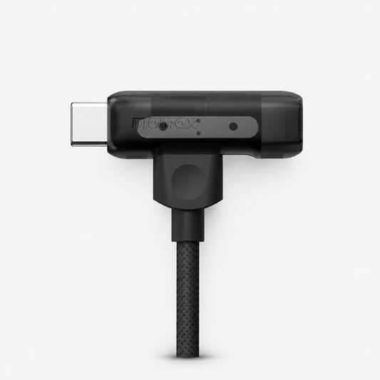 1-Link Flow Duo USB-C to USB-C & Lightning Braided Cable 60W 1.5m