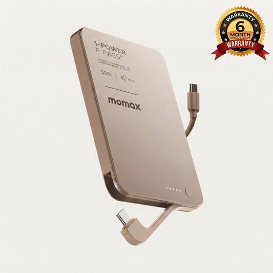 1-Power F.Pass⁺ 5000mAh Magnetic Battery Pack with Built-in Cable