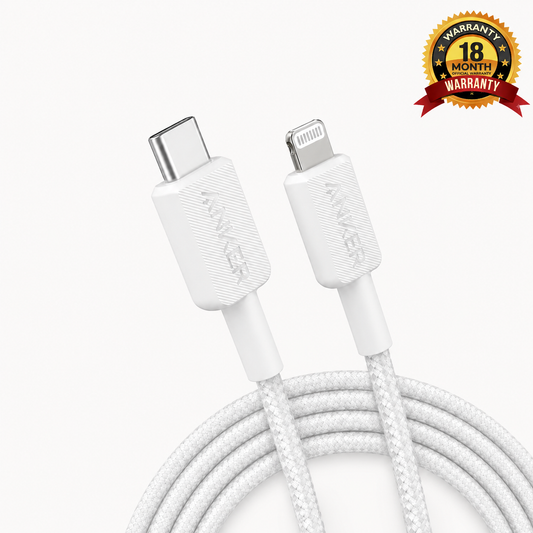 Anker 322 USB-C to Braided Lightning Cable 3ft
