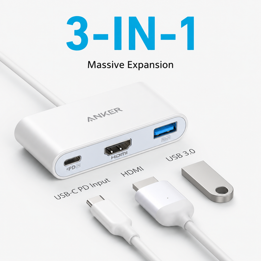 Anker PowerExpand 3-in-1 USB-C PD Hub