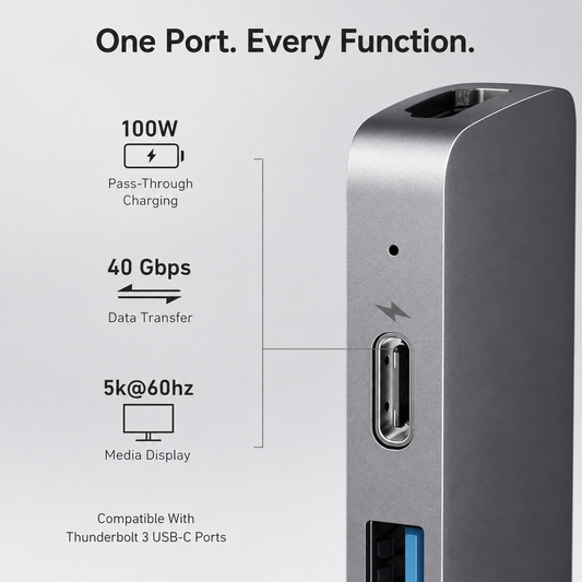 Anker PowerExpand Direct 7-Port USB 3.0 Type-C Hub for MacBook