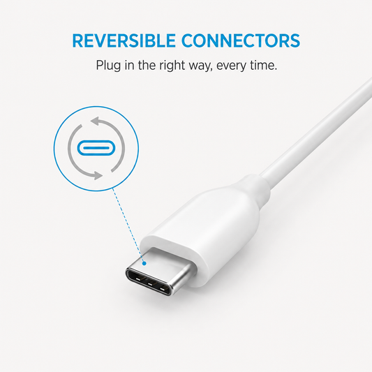 Anker Powerline USB-C to USB 3.0 3ft- White