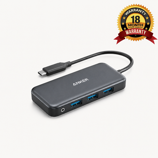 Anker USB C Hub 5-in-1 USB C Adapter, SD and microSD Card Reader, 2 USB 3.0 Ports