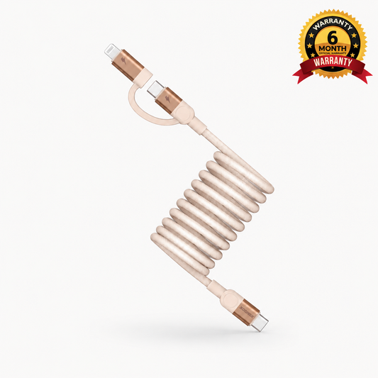 Mag.Link Duo Magnetic USB-C to USB-C & Lightning Cable 60W 2m