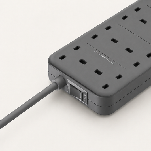 Oneplug 8-Outlet Power Strip With USB