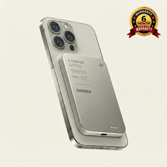 1-Power Q.Pass Qi2 Magnetic Wireless Power Bank 5000mAh