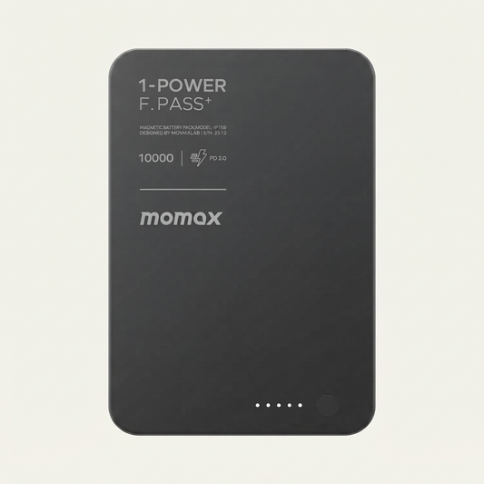 1-Power F.Pass⁺ 10000mAh Magnetic Battery Pack with Built-in Cable