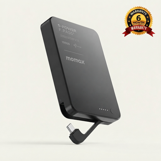 1-Power F.Pass⁺ 10000mAh Magnetic Battery Pack with Built-in Cable